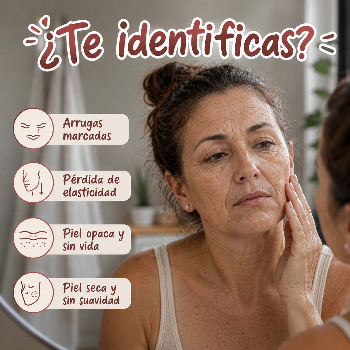 ¿Notas que tu piel ha perdido firmeza y aparecen arrugas?